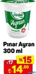 PINAR AYRAN 300 ML